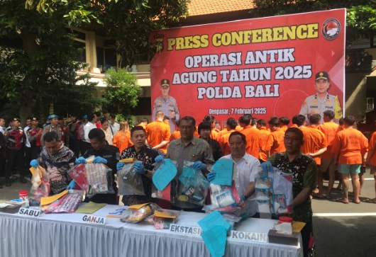 Polda Bali amankan 149 tersangka dugaan kasus narkoba Polda Bali amankan 149 tersangka dugaan kasus narkoba