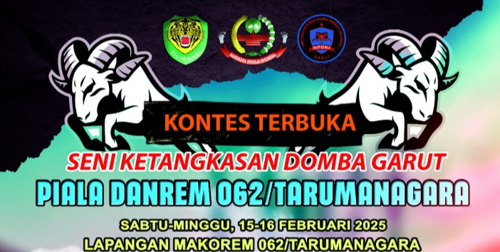 Korem 062/Tarumanagara gelar kontes terbuka seni ketangkasan domba Garut Korem 062/Tarumanagara gelar kontes terbuka seni ketangkasan domba Garut