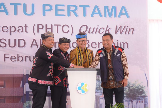 Menkes lakukan peletakan batu pertama pembangunan RSUD Tana Tidung
