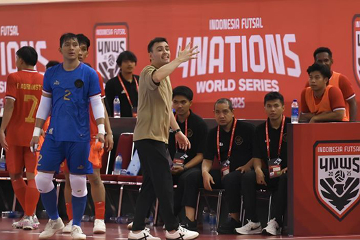 Hector Souto puas performa timnas futsal di 4 Nations World Series Hector Souto puas performa timnas futsal di 4 Nations World Series