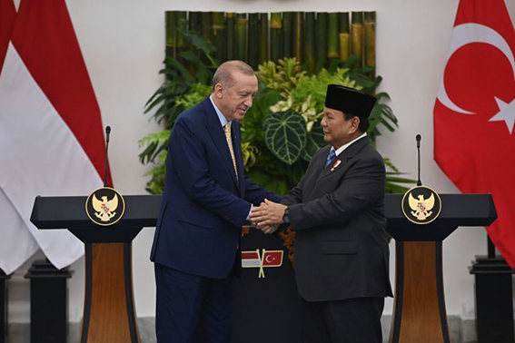 Erdogan undang Prabowo hadiri forum Diplomasi Antalya April 2025