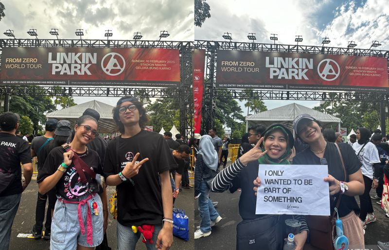 Fans tidak sabar nantikan penampilan Linkin Park di GBK Fans tidak sabar nantikan penampilan Linkin Park di GBK