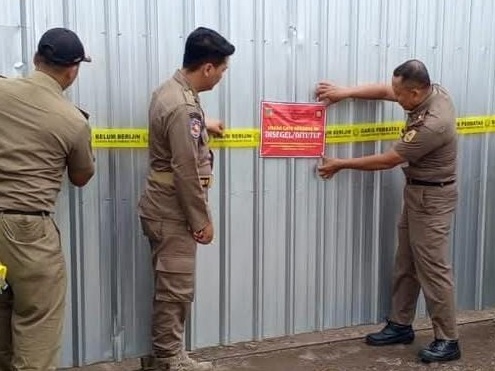 Dinyatakan ilegal, Satpol PP Kudus segel 5 tempat karaoke Dinyatakan ilegal, Satpol PP Kudus segel 5 tempat karaoke