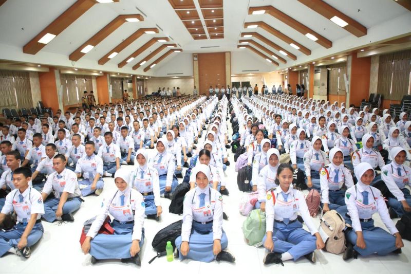 558 calon paskibraka Kota Tangerang ikuti seleksi wawasan kebangsaan 558 calon paskibraka Kota Tangerang ikuti seleksi wawasan kebangsaan