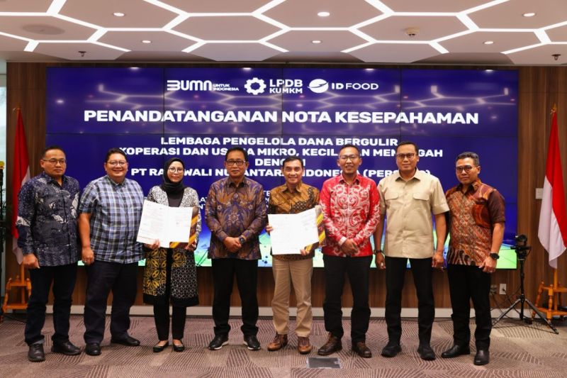LPDB-KUMKM dan ID Food bersinergi perkuat ketahanan pangan nasional LPDB-KUMKM dan ID Food bersinergi perkuat ketahanan pangan nasional