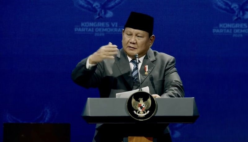 Prabowo ucapkan selamat AHY dan SBY kembali jabat pimpinan Demokrat