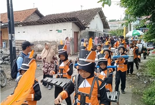 Sambut Ramadan, siswa SDN I Cangkring gelar Pawai Taaruf Sambut Ramadan, siswa SDN I Cangkring gelar Pawai Taaruf