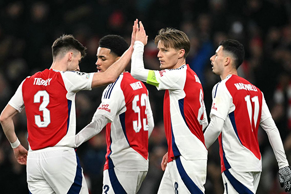 Arsenal pangkas jarak dengan Liverpool pada klasemen Liga Inggris