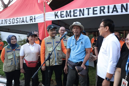 Kerja bakti massal di Bali, Mensos ajak masyarakat setempat