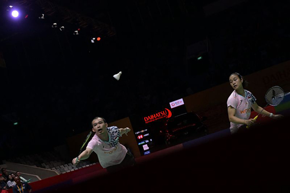 Rinov/Lisa buka keunggulan Indonesia atas Hong Kong di BAMTC Rinov/Lisa buka keunggulan Indonesia atas Hong Kong di BAMTC