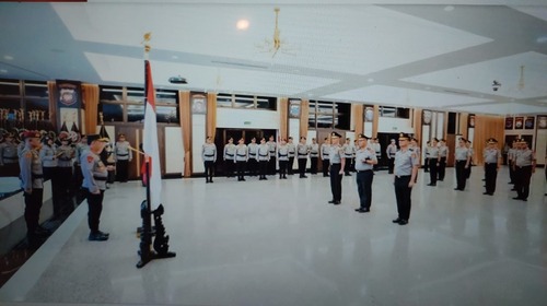 Kapolri pimpin upacara kenaikan pangkat 22 Pati