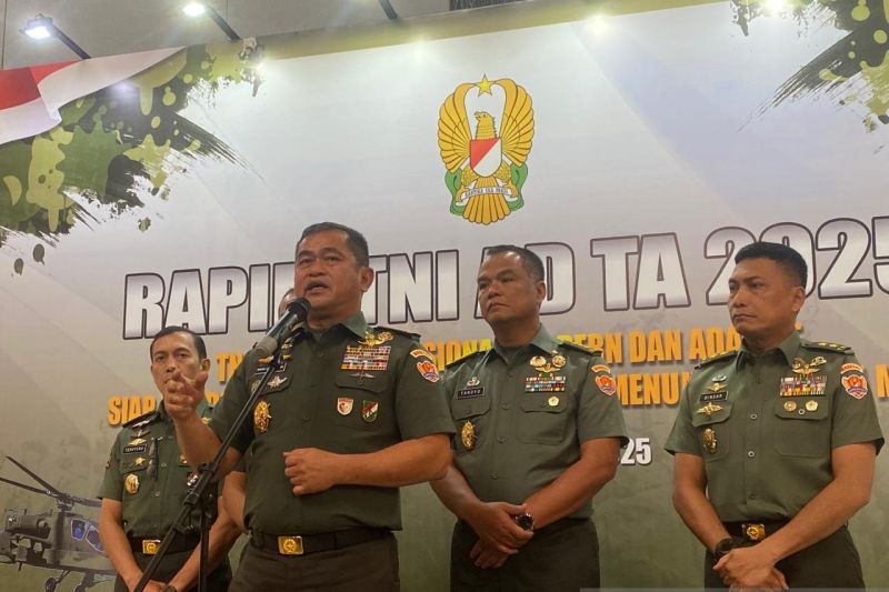 Presiden Prabowo minta TNI AD fokus urus ketahanan pangan Presiden Prabowo minta TNI AD fokus urus ketahanan pangan