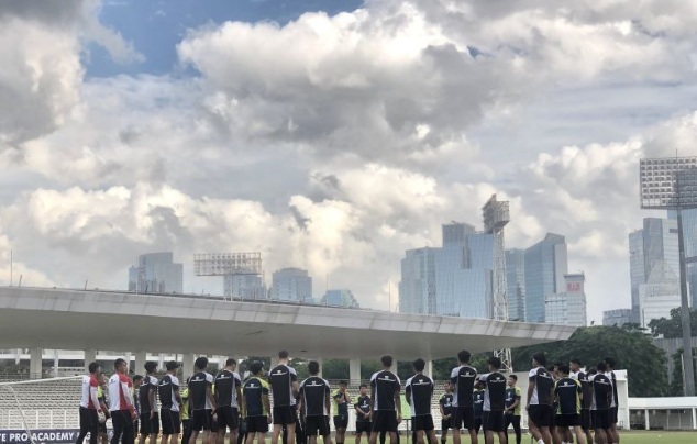 Timnas Indonesia matangkan taktik tim menjelang Piala Asia U-20 Timnas Indonesia matangkan taktik tim menjelang Piala Asia U-20