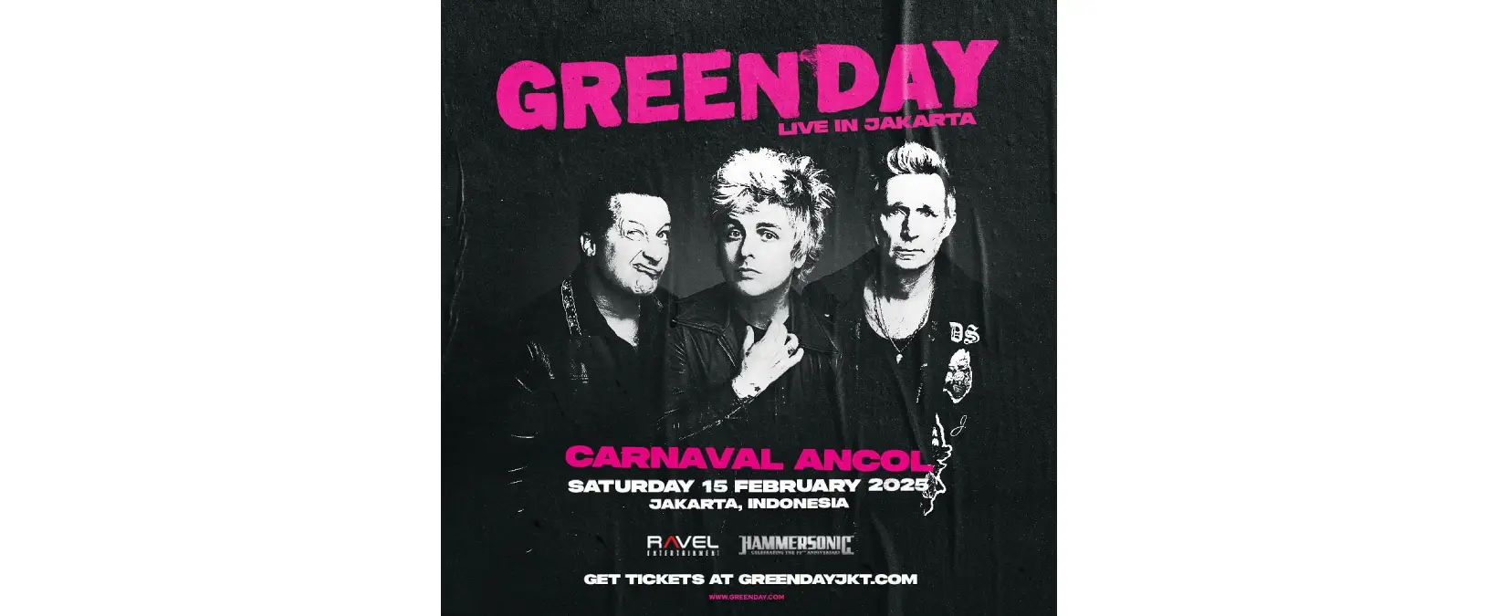 2 DAYS TO GO! Green Day Live in Jakarta – Jangan Lewatkan Konser Legendaris Ini