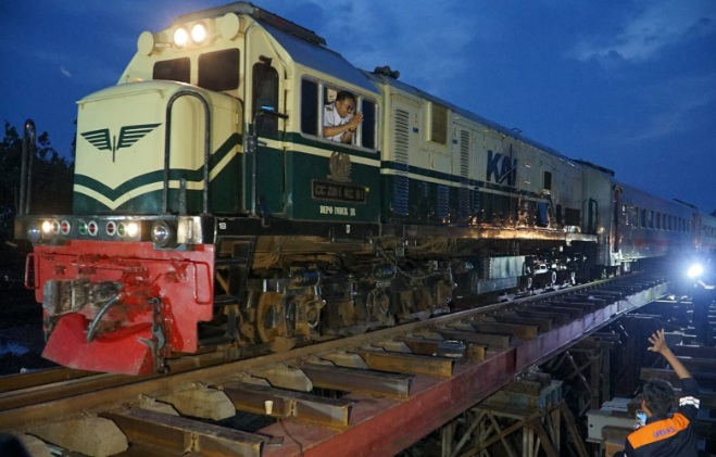 15 hari penanganan, KAI kembali buka jalur antara Stasiun Gubug - Karangjati di Grobogan 15 hari penanganan, KAI kembali buka jalur antara Stasiun Gubug - Karangjati di Grobogan