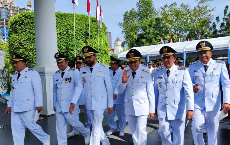 Dilantik lebih dulu, Gubernur-Wagub Aceh hadiri pelantikan di Istana Dilantik lebih dulu, Gubernur-Wagub Aceh hadiri pelantikan di Istana