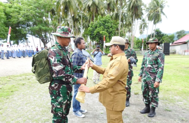 Kodim 1510/Sula gelar upacara pembukaan TMMD ke-123 tahun 2025 Kodim 1510/Sula gelar upacara pembukaan TMMD ke-123 tahun 2025