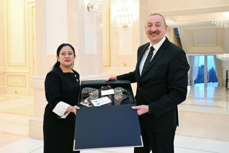 Puan dorong kerja sama RI dan Azerbaijan saat temui Presiden Aliyev Puan dorong kerja sama RI dan Azerbaijan saat temui Presiden Aliyev