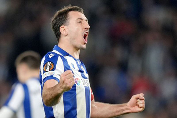 Real Sociedad lolos 16 besar Liga Europa usai kalahkan Midtjylland 5-2 Real Sociedad lolos 16 besar Liga Europa usai kalahkan Midtjylland 5-2