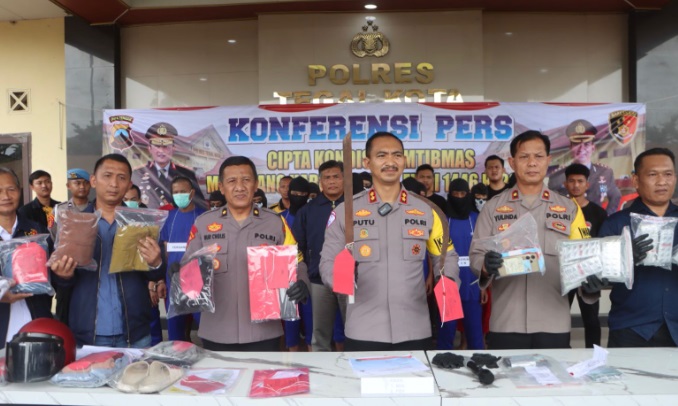 Polisi amankan 18 pelaku penyalangunaan narkoba di Kota Tegal Polisi amankan 18 pelaku penyalangunaan narkoba di Kota Tegal