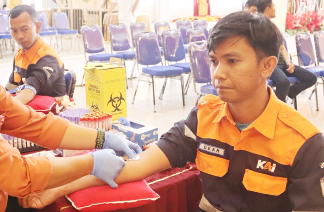 Jaga kesehatan pegawai, KAI Divre II Sumbar gelar medical check up Jaga kesehatan pegawai, KAI Divre II Sumbar gelar medical check up