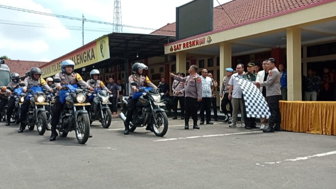 Sambut bulan suci Ramadhan 1446 H, Polres Majalengka salurkan ratusan paket sembako 