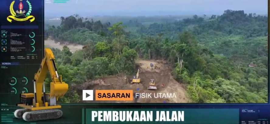 TNI buka jalan sepanjang 9,6 kilometer di Morowali lewat TMMD TNI buka jalan sepanjang 9,6 kilometer di Morowali lewat TMMD