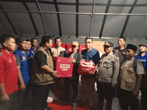 Bantuan Kemensos untuk tanggap darurat di Lombok Barat