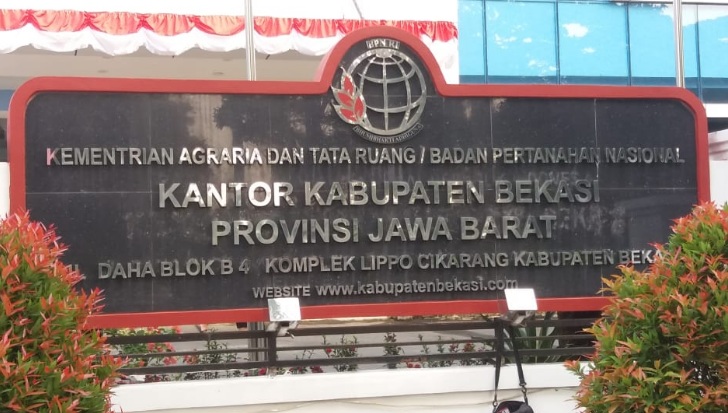 Kantor ATR/BPN Kabupaten Bekasi nyatakan sertipikat pagar laut di Taruma jaya ilegal Kantor ATR/BPN Kabupaten Bekasi nyatakan sertipikat pagar laut di Taruma jaya ilegal