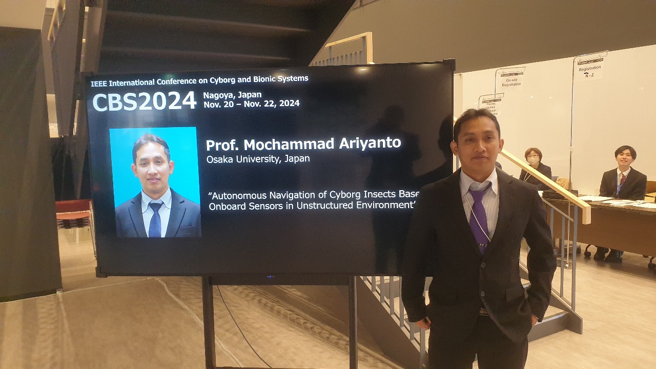 Dosen UNDIP ciptakan robot hybrid serangga penyelamatan korban bencana Dosen UNDIP ciptakan robot hybrid serangga penyelamatan korban bencana