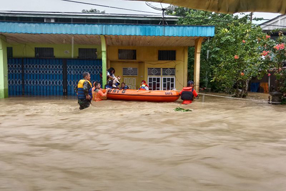 Ratusan rumah warga di Bengkayang terendam banjir luapan Sungai Sebalo