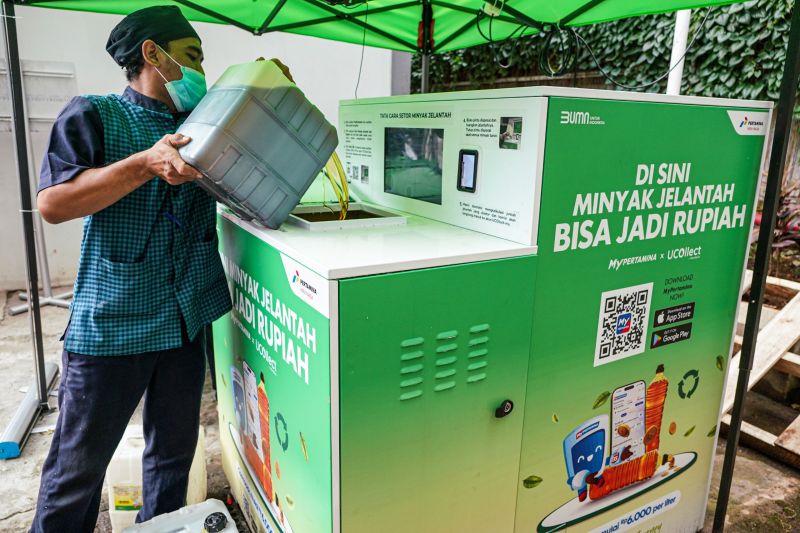 Pertamina Patra Niaga lanjutkan program pengumpulan minyak jelantah Pertamina Patra Niaga lanjutkan program pengumpulan minyak jelantah