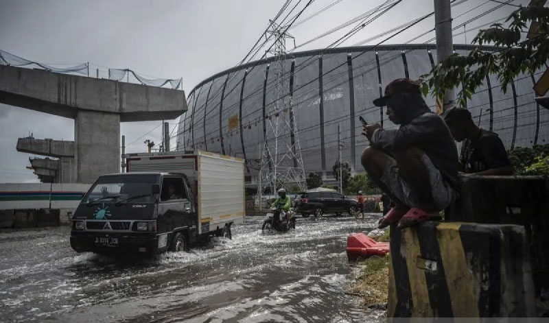 Satu RT di Pluit terendam banjir pada Sabtu sore