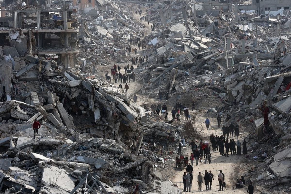 Lebih dari 300 ribu pengungsi Palestina kembali ke Gaza utara Lebih dari 300 ribu pengungsi Palestina kembali ke Gaza utara