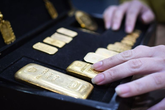 Harga emas Antam Kamis naik Rp13.000 jadi Rp1,577 juta per gram Harga emas Antam Kamis naik Rp13.000 jadi Rp1,577 juta per gram