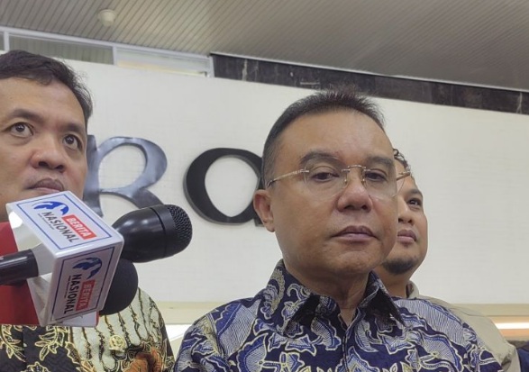 Gerindra tepis Hasto belum ditahan KPK karena Megawati telepon Prabowo Gerindra tepis Hasto belum ditahan KPK karena Megawati telepon Prabowo