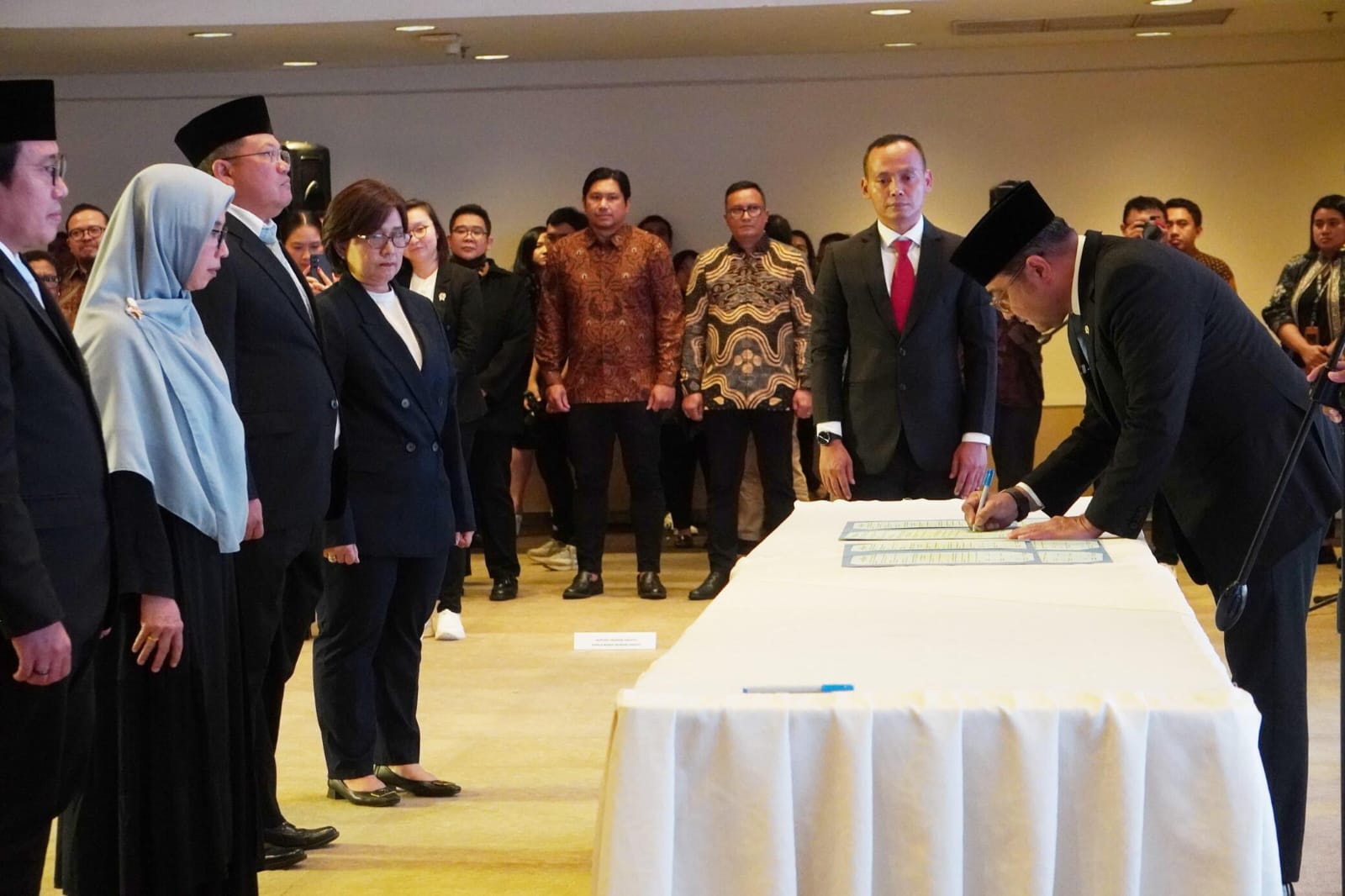 Lantik pejabat baru, ini pesan Menteri Teuku Riefky Harsya Lantik pejabat baru, ini pesan Menteri Teuku Riefky Harsya