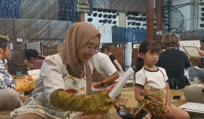 Kampung Batik Kauman Solo jadi jujukan wisatawan luar kota