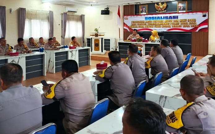 Polres Tegal Kota lakukan sosialisasi dan pelatihan antisipasi PMK Polres Tegal Kota lakukan sosialisasi dan pelatihan antisipasi PMK