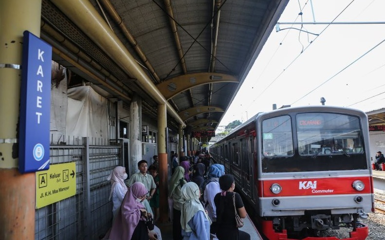 KCI tutup Stasiun Karet demi keselamatan pengguna KCI tutup Stasiun Karet demi keselamatan pengguna