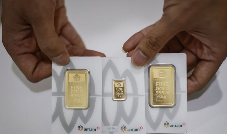 Harga emas Antam Senin stabil di angka Rp1,568 juta per gram