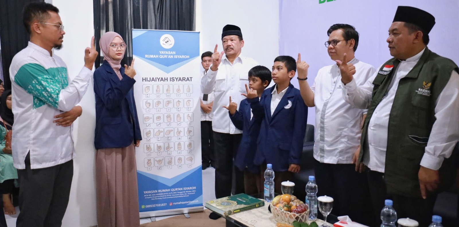 BAZNAS RI luncurkan gerakan cinta disabilitas di Yayasan Rumah Quran Isyaroh BAZNAS RI luncurkan gerakan cinta disabilitas di Yayasan Rumah Quran Isyaroh
