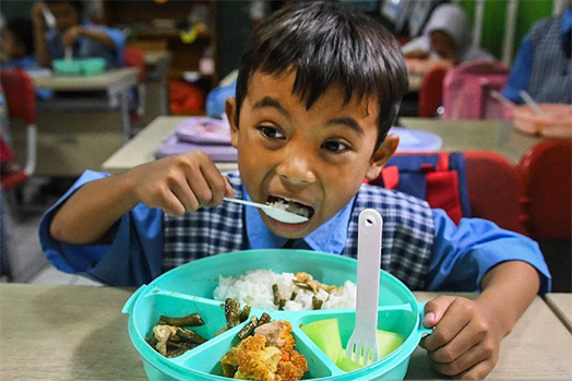 Program Makan Bergizi Gratis resmi dimulai hari ini Program Makan Bergizi Gratis resmi dimulai hari ini