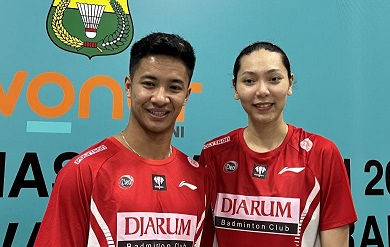 Peringkat Dejan/Gloria naik dalam ranking dunia BWF awal tahun Peringkat Dejan/Gloria naik dalam ranking dunia BWF awal tahun