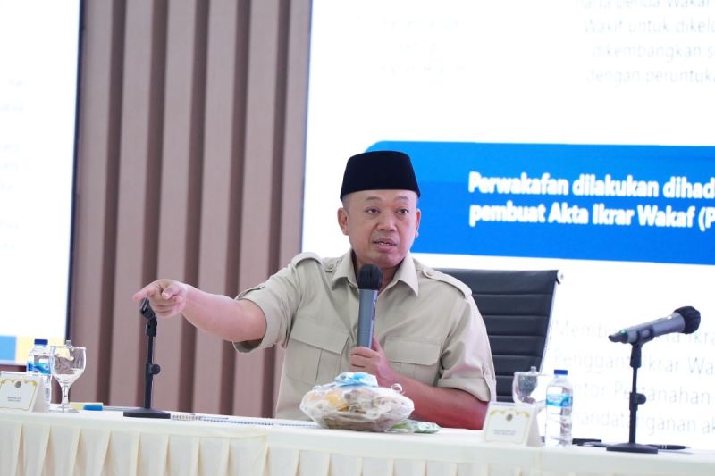 ATR catat hasilkan Rp882,7 triliun lewat Hak Tanggungan pada 2024 ATR catat hasilkan Rp882,7 triliun lewat Hak Tanggungan pada 2024