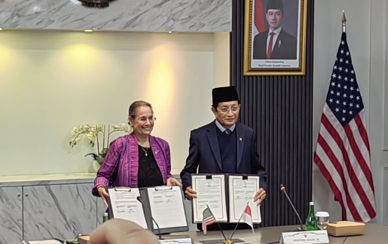 Kemenag dan Kedubes Amerika teken kerja sama bidang pendidikan