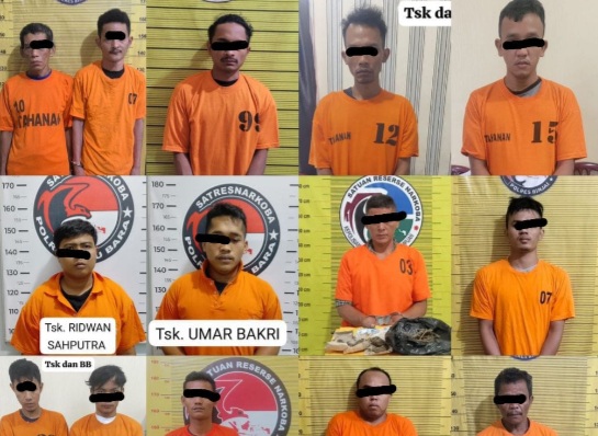 Polda Sumut ungkap 73 kasus narkoba di pekan kedua 2025 Polda Sumut ungkap 73 kasus narkoba di pekan kedua 2025