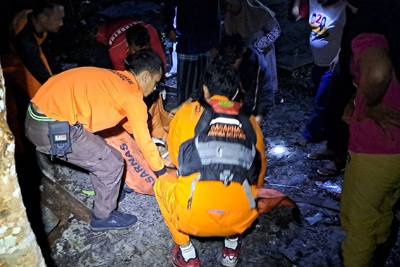 Tim SAR gabungan berhasil temukan korban diterkam buaya di Bangka