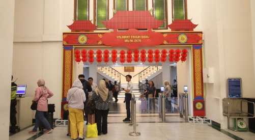 Gong Xi Fa Cai! Imlek di Stasiun Yogyakarta dengan berbagai keseruan Gong Xi Fa Cai! Imlek di Stasiun Yogyakarta dengan berbagai keseruan