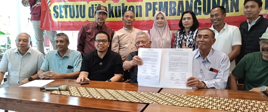 Dua paguyuban pedagang sepakati pembangunan PBM Dua paguyuban pedagang sepakati pembangunan PBM